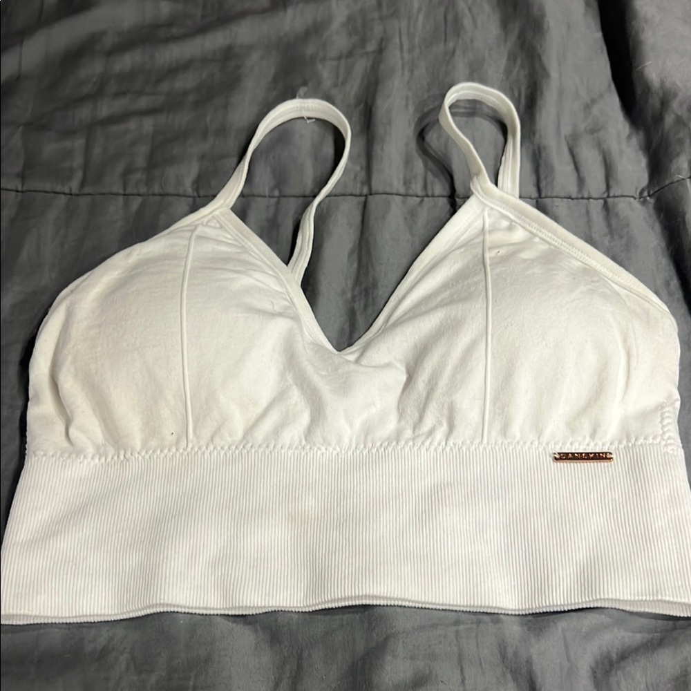 White Danskin Bralette